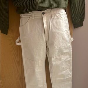 Mens Dickies cream chinos size 32x32